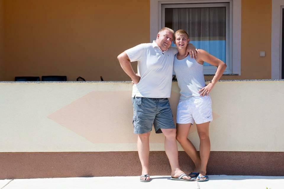 Apartmani Caganic Villa Bledi Вир Екстериор снимка